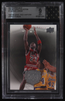 Michael Jordan 2009-10 Upper Deck Michael Jordan Legacy Collection #15 With Game-Used Uniform Swatch (BGS 9) at PristineAuction.com