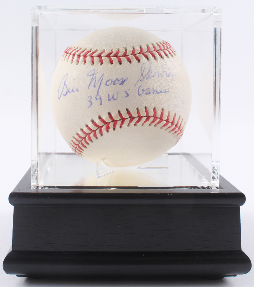 Bill "Moose" Skowron Signed OAL Baseball Inscribed "39 W.S. Games" (JSA) at PristineAuction.com Bill "Moose" Skowron Signed OAL Baseball Inscribed "39 W.S. Games" (JSA) at PristineAuction.com