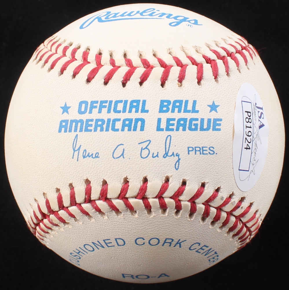 Bill "Moose" Skowron Signed OAL Baseball Inscribed "39 W.S. Games" (JSA) at PristineAuction.com Bill "Moose" Skowron Signed OAL Baseball Inscribed "39 W.S. Games" (JSA) at PristineAuction.com