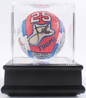 Jim Thome Signed Custom Hand-Painted Baseball with Display Case (JSA) at PristineAuction.com