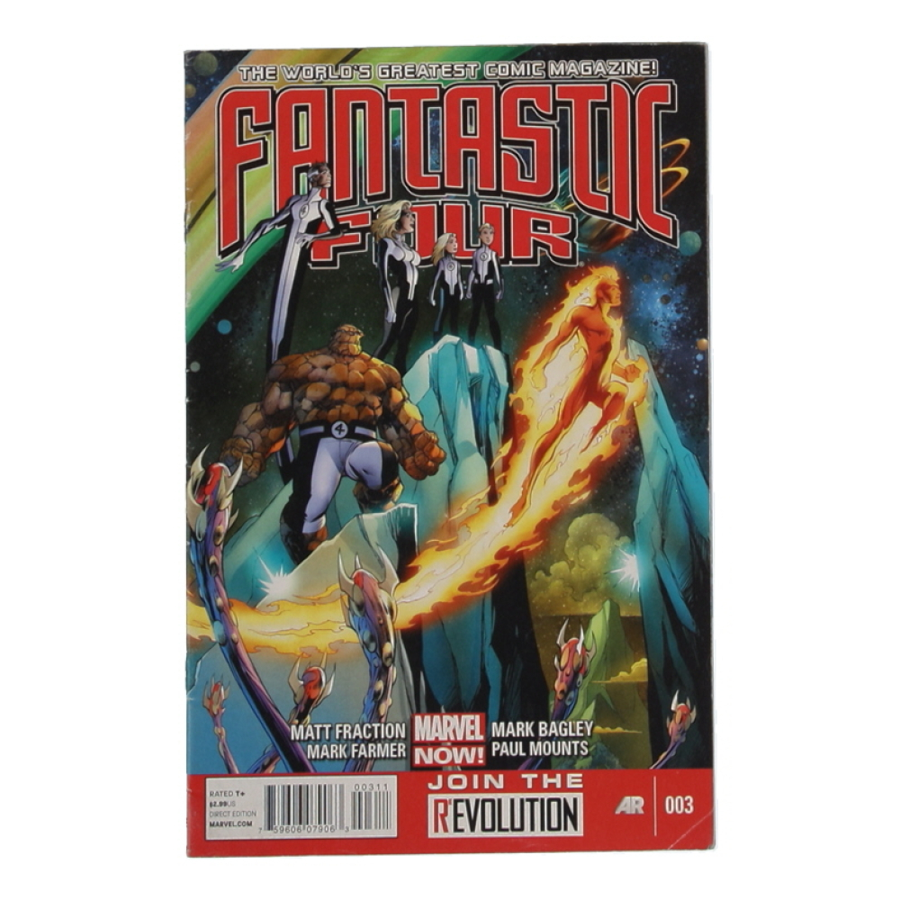 2013 "Fantastic Four" Issue #3 Marvel Comic Book at PristineAuction.com