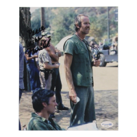 Mike Farrell Signed "M*A*S*H* " 8x10 Photo Inscribed "Peace!" (AutographCOA) at PristineAuction.com