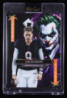 Joe Burrow 2025 Wild Card Jokers Wild Prismatic #JBNE01 #1/1 at PristineAuction.com