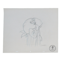 "Cruella De Vil" By Scott T. Cook 13.5x16.5 Original Art at PristineAuction.com