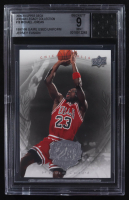 Michael Jordan 2009-10 Upper Deck Michael Jordan Legacy Collection #19 With Game-Used Uniform Swatch (BGS 9) at PristineAuction.com