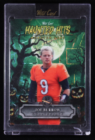 Joe Burrow 2025 Wild Card Haunted Hits Monster Hunt Pumpkin Lazer #JB #3/3 at PristineAuction.com