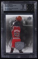 Michael Jordan 2009-10 Upper Deck Michael Jordan Legacy Collection #20 With Game-Used Uniform Swatch (BGS 9) at PristineAuction.com