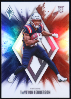 TreVeyon Henderson2025 Panini Phoenix Color Blast #10 RC at PristineAuction.com