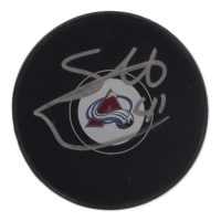 Scott Wedgewood Signed Avalanche Logo Hockey Puck (Beckett) at PristineAuction.com