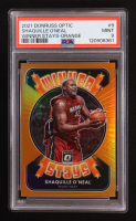Shaquille O'Neal 2021-22 Donruss Optic Winner Stays Orange #9 #9/39 (PSA 9) at PristineAuction.com