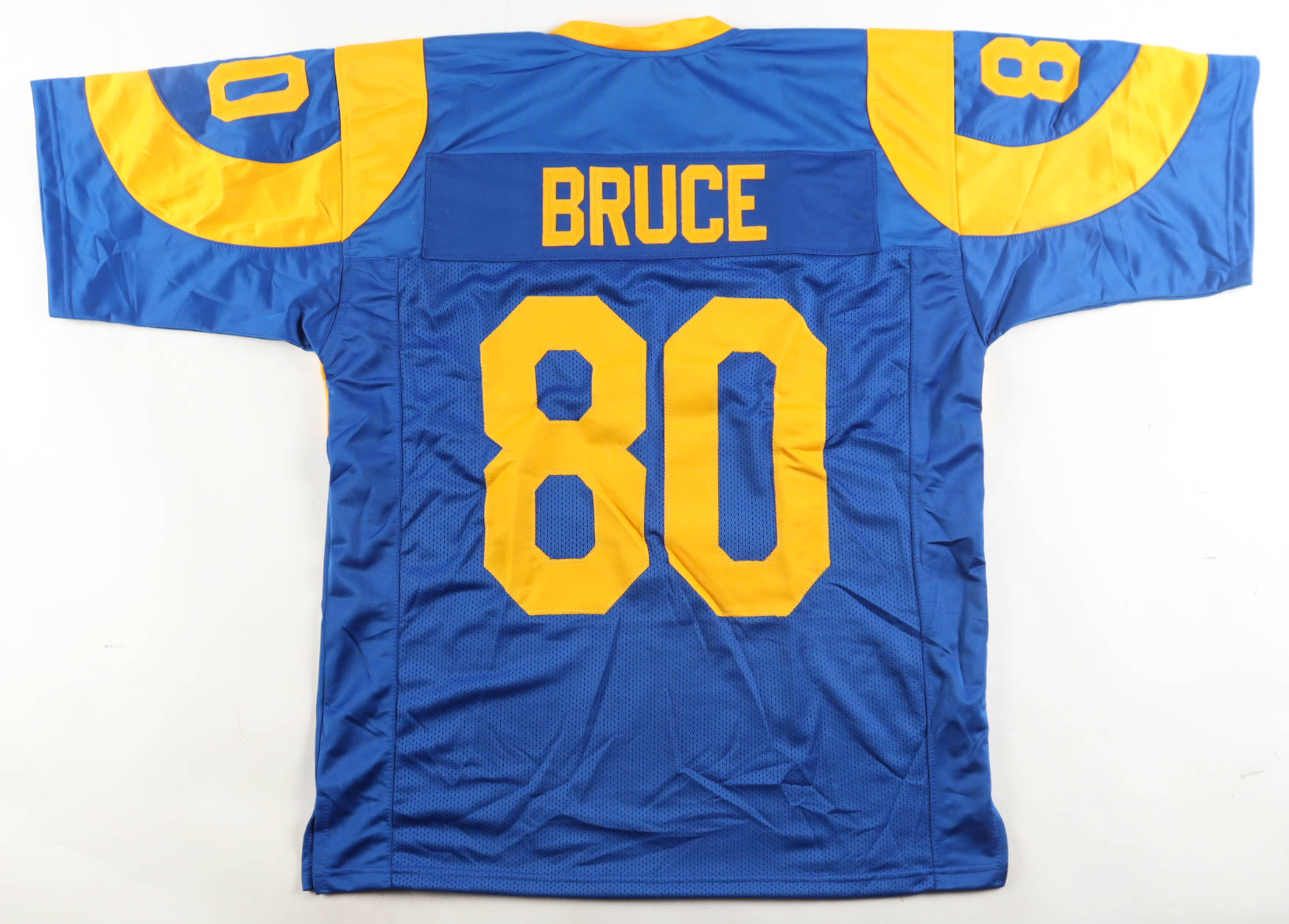 Isaac Bruce Signed Jersey (Beckett) at PristineAuction.com Isaac Bruce Signed Jersey (Beckett) at PristineAuction.com