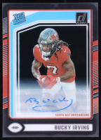 Bucky Irving 2024 Clearly Donruss Clearly Rated Rookie Autographs #86 RR RC at PristineAuction.com