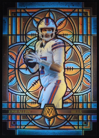 Josh Allen 2025 Panini Mosaic Stained Glass Oversized #2 at PristineAuction.com