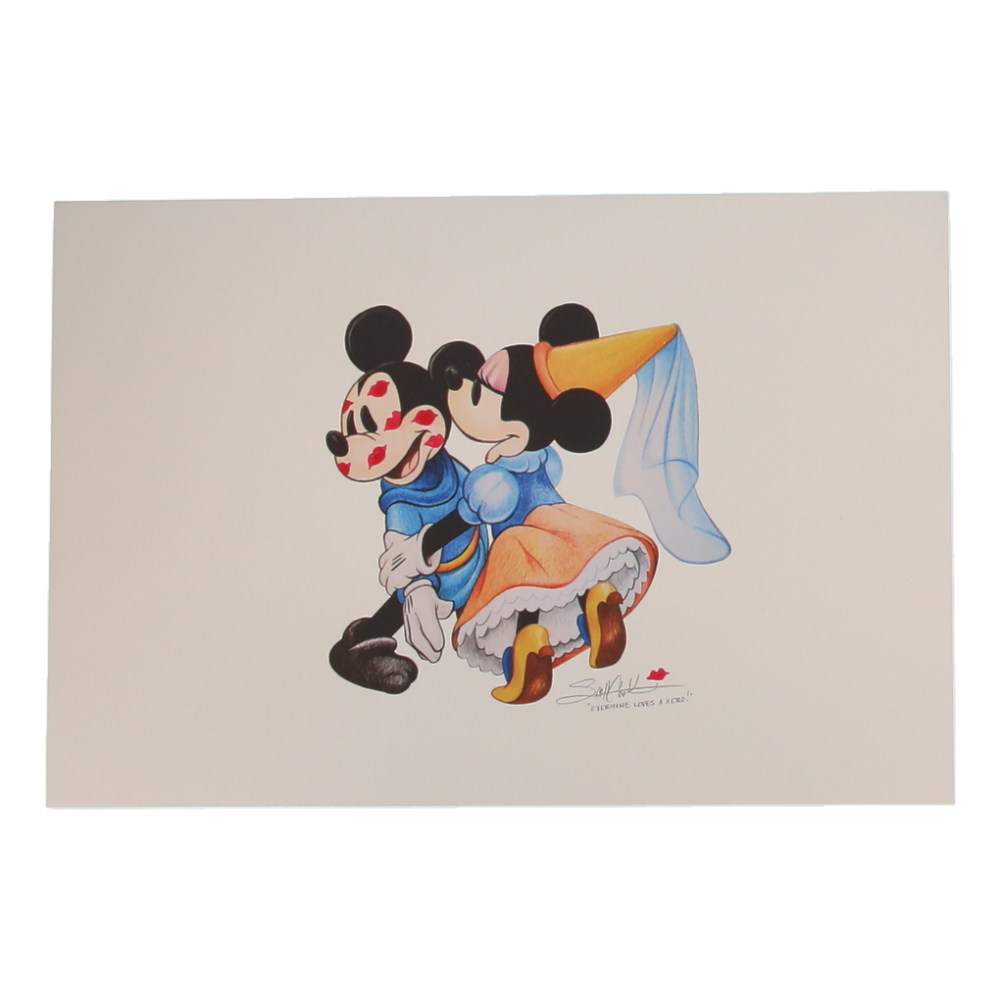 "Everyone Loves a Hero" By Scott T. Cook 12x18 Art Print at PristineAuction.com
