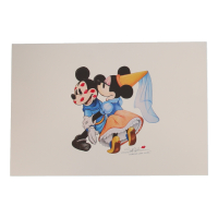 "Everyone Loves a Hero" By Scott T. Cook 12x18 Art Print at PristineAuction.com