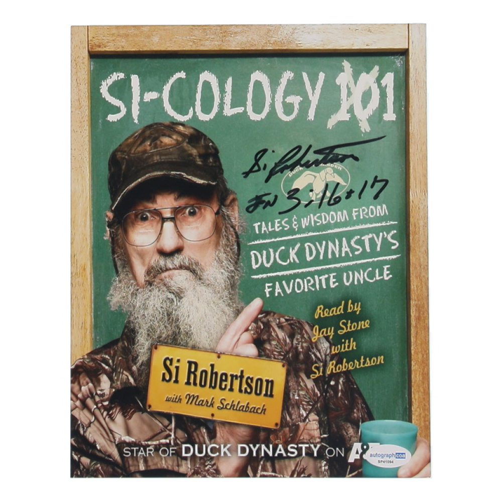 Si Robertson Signed "Duck Dynasty" 8x10 Photo (AutographCOA) at PristineAuction.com