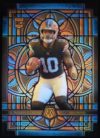 Quinshon Judkins 2025 Panini Mosaic Stained Glass Oversized #6 RC at PristineAuction.com