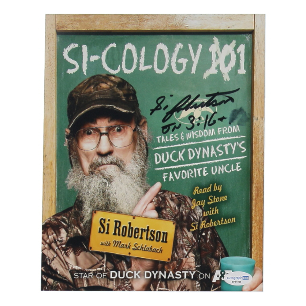 Si Robertson Signed "Duck Dynasty" 8x10 Photo (AutographCOA) at PristineAuction.com