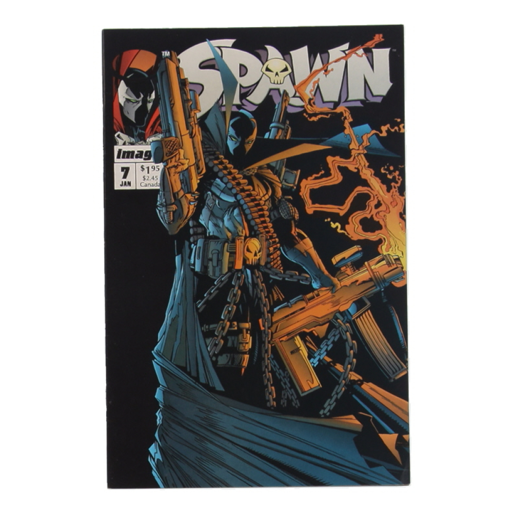 1993 "Spawn" Issue #7 Image Comic Book at PristineAuction.com