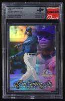 Ken Griffey Jr. 1997 Flair Showcase Row 1 #24 With Game-Used Swatch (BGS) at PristineAuction.com