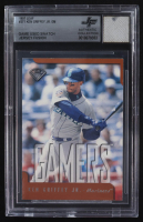 Ken Griffey Jr. 1997 Leaf #371 With Game-Used Swatch (BGS) at PristineAuction.com