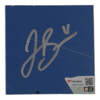 Josh Hart Signed 3x3 Wood Floor Piece (Fanatics) at PristineAuction.com