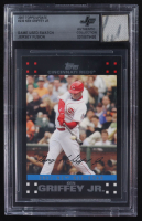Ken Griffey Jr. 2007 Topps Update #230 With Game-Used Swatch (BGS) at PristineAuction.com