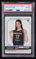 Caitlin Clark 2024 Panini Instant WNBA #247 RC #1/26980 (PSA 10) at PristineAuction.com