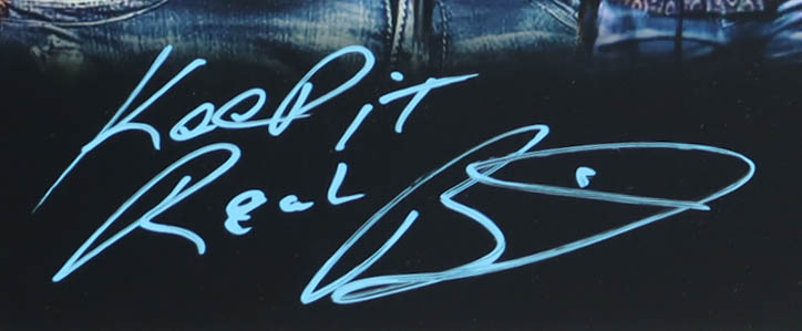 Bryan Martin Signed 11x14 Photo Inscribed "Keep It Real" (Beckett) at PristineAuction.com Bryan Martin Signed 11x14 Photo Inscribed "Keep It Real" (Beckett) at PristineAuction.com