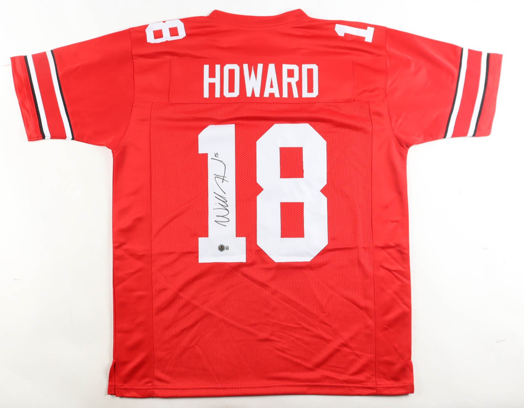 Will Howard Signed Jersey (Beckett) at PristineAuction.com Will Howard Signed Jersey (Beckett) at PristineAuction.com