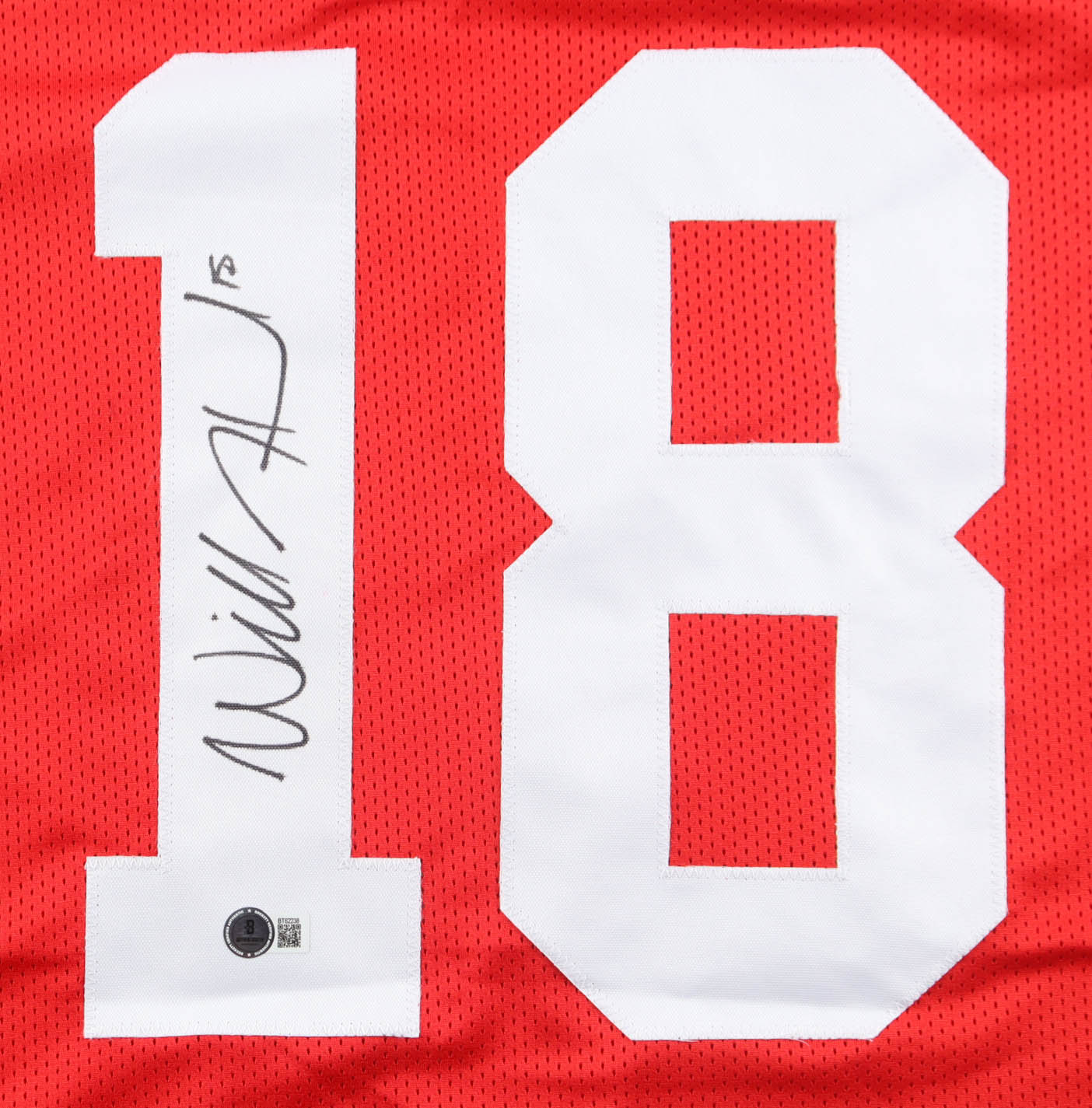 Will Howard Signed Jersey (Beckett) at PristineAuction.com Will Howard Signed Jersey (Beckett) at PristineAuction.com