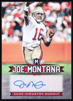 Joe Montana  2020 Leaf Industry Summit Joe Montana Autograph #ISJM1 at PristineAuction.com