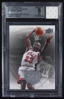 Michael Jordan 2009-10 Upper Deck Michael Jordan Legacy Collection #44 With Game-Used Jersey Swatch (BGS 9) at PristineAuction.com
