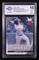 Bobby Witt Jr. 2020 Leaf Special Release Rookie Exclusive Flag Edition #FL04 RC (BCCG 10) at PristineAuction.com
