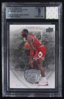 Michael Jordan 2009-10 Upper Deck Michael Jordan Legacy Collection #13 With Game-Used Jersey Swatch (BGS 9) at PristineAuction.com