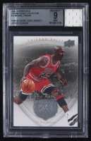 Michael Jordan 2009-10 Upper Deck Michael Jordan Legacy Collection #41 With Game-Used Jersey Swatch (BGS 9) at PristineAuction.com