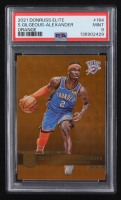 Shai Gilgeous-Alexander 2021-22 Panini Donruss Elite Orange #164 (PSA 9) at PristineAuction.com