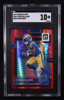 Kyren Williams 2022 Donruss Optic Red Hyper #281 RR RC (SGC 10) at PristineAuction.com
