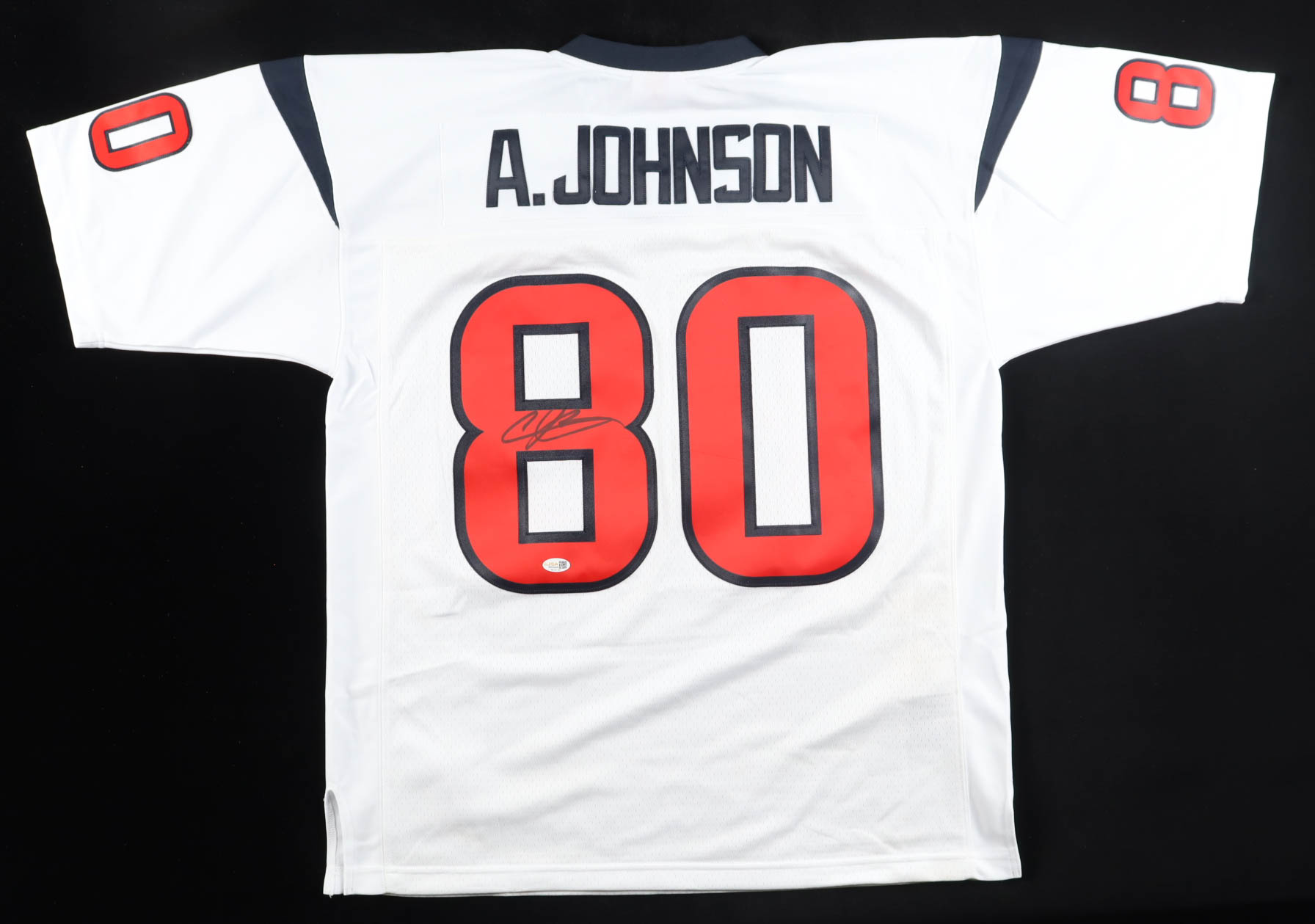 Andre Johnson Signed Texans Mitchell & Ness Authentic Jersey (JSA) at PristineAuction.com Andre Johnson Signed Texans Mitchell & Ness Authentic Jersey (JSA) at PristineAuction.com
