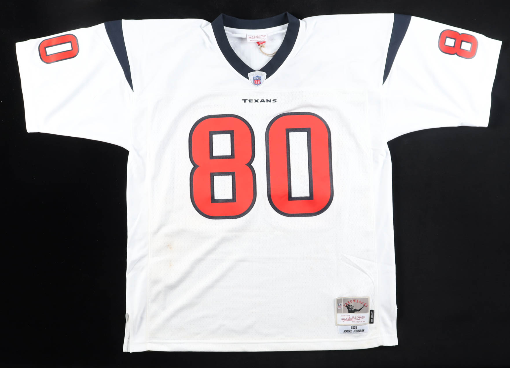Andre Johnson Signed Texans Mitchell & Ness Authentic Jersey (JSA) at PristineAuction.com Andre Johnson Signed Texans Mitchell & Ness Authentic Jersey (JSA) at PristineAuction.com