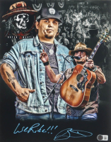 Bryan Martin Signed 11x14 Photo Inscribed "We Ride" (Beckett) at PristineAuction.com