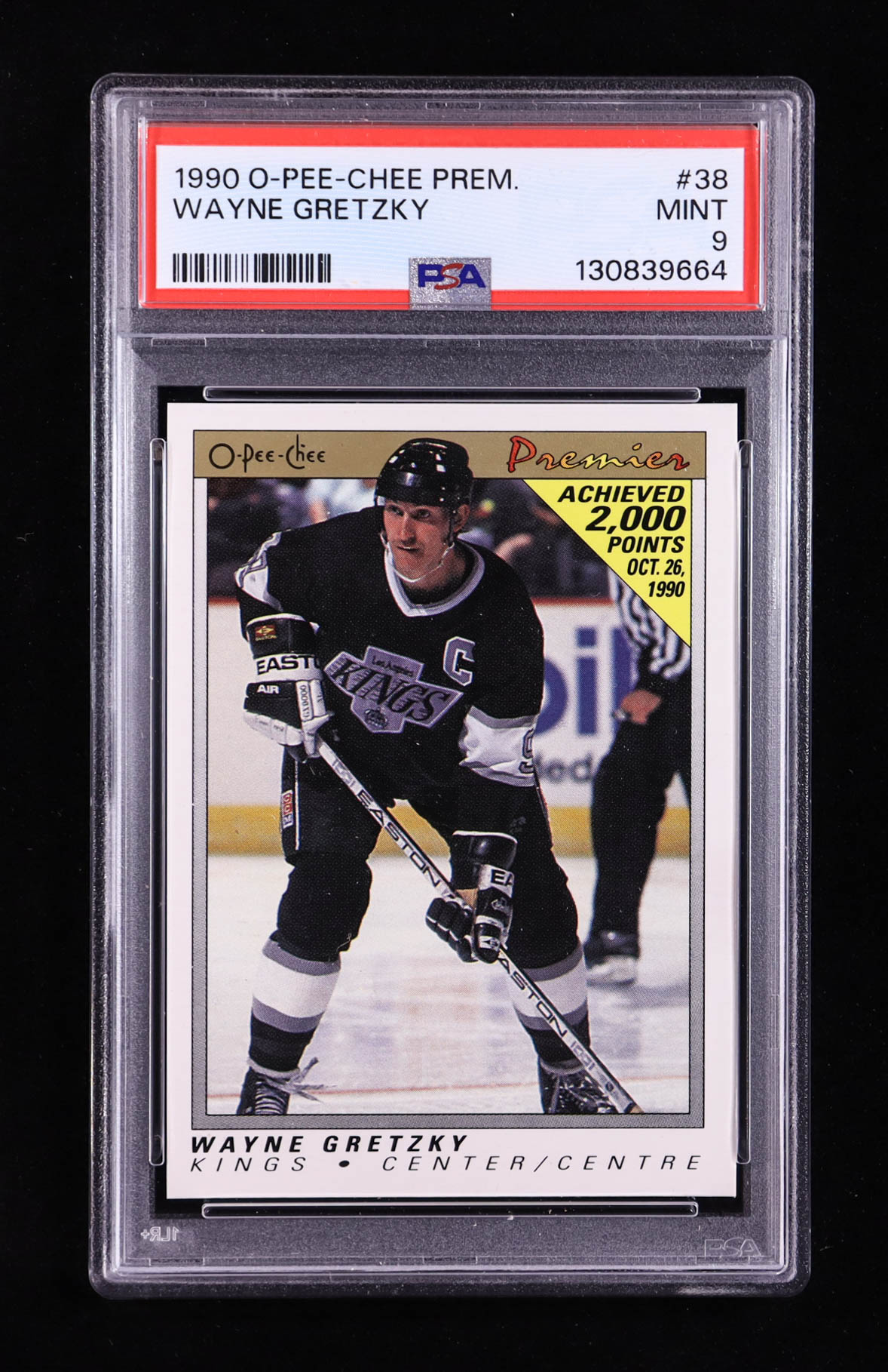 Wayne Gretzky 1990-91 OPC Premier #38 (PSA 9) at PristineAuction.com Wayne Gretzky 1990-91 OPC Premier #38 (PSA 9) at PristineAuction.com
