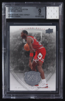 Michael Jordan 2009-10 Upper Deck Michael Jordan Legacy Collection #13 With Game-Used Jersey Swatch (BGS 9) at PristineAuction.com