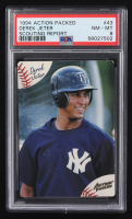 Derek Jeter 1994 Action Packed Scouting Report #43 RC (PSA 8) at PristineAuction.com