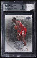 Michael Jordan 2009-10 Upper Deck Michael Jordan Legacy Collection #13 With Game-Used Jersey Swatch (BGS 9) at PristineAuction.com