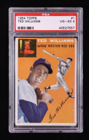 Ted Williams 1954 Topps #1 (PSA 4) at PristineAuction.com