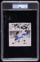 Willie Mays Signed Giants Vintage Photo (PSA Auto Grade Gem MT 10) at PristineAuction.com
