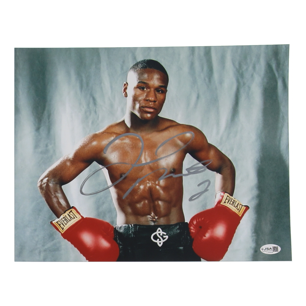 Floyd Mayweather Jr. Signed 11x14 Photo (JSA) at PristineAuction.com Floyd Mayweather Jr. Signed 11x14 Photo (JSA) at PristineAuction.com