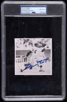Willie Mays Signed Giants Vintage Photo (PSA Auto Grade Gem MT 10) at PristineAuction.com
