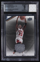 Michael Jordan 2009-10 Upper Deck Michael Jordan Legacy Collection #43 With Game-Used Jersey Swatch (BGS 9) at PristineAuction.com
